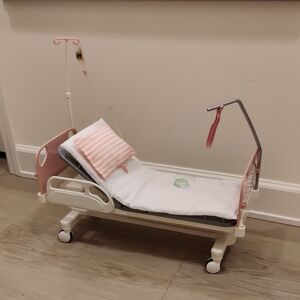 Get Well Our Generation Adjustable Hospital Bed for 18" Dolls